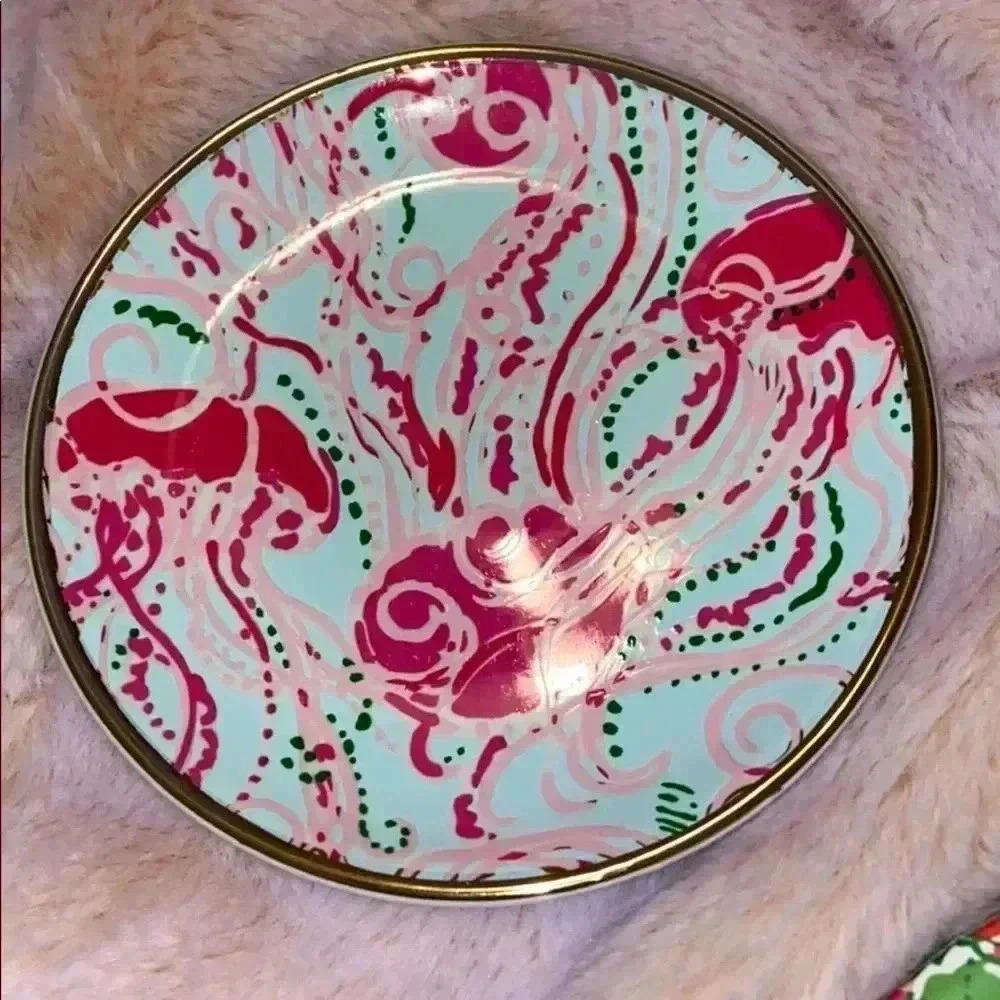 Ceramic Coaster Lilly Pulitzer Jellies Be Jammin